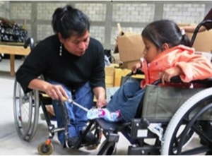 Employment designed to meet the needs for the local Guatemalan's in wheelchairs at Hope Haven International, Refugio de Esparanza